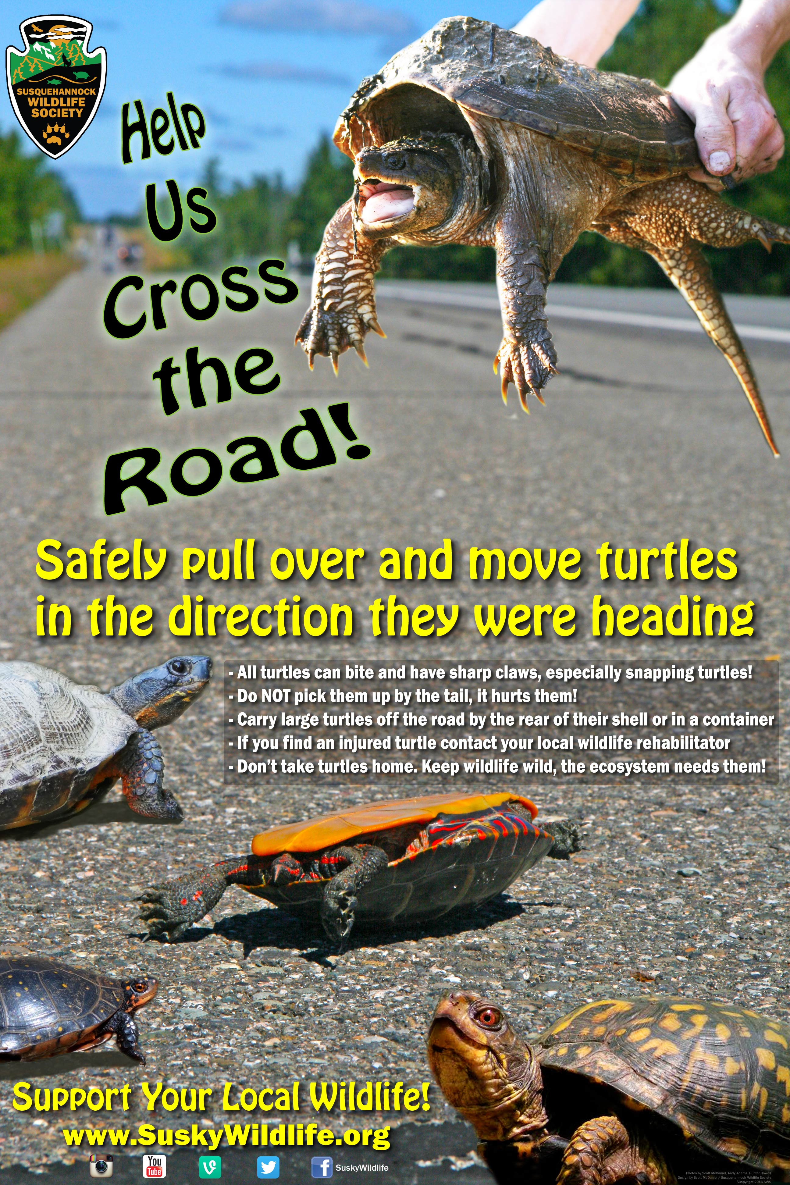 Wildlife Awareness Posters Susquehannock Wildlife Society