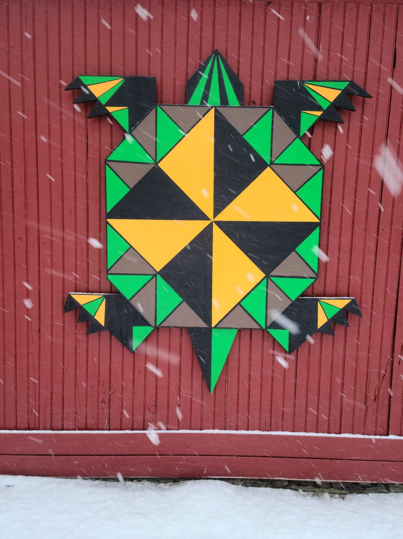Winter Barn Quilt Tour