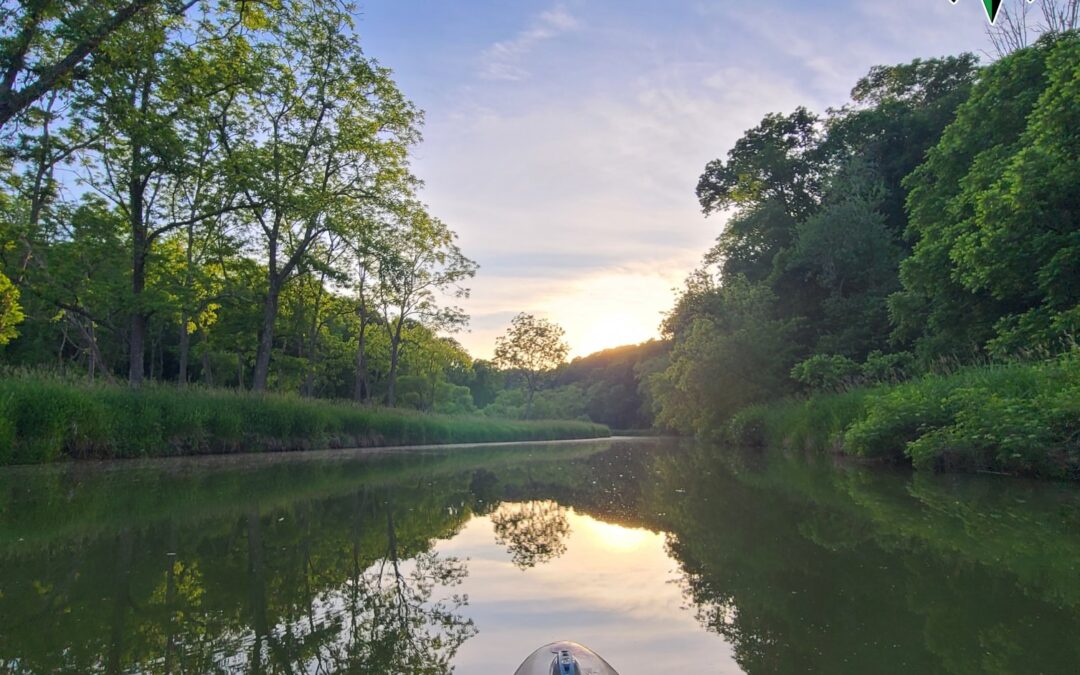 End of Spring Sunset Wildlife Paddle