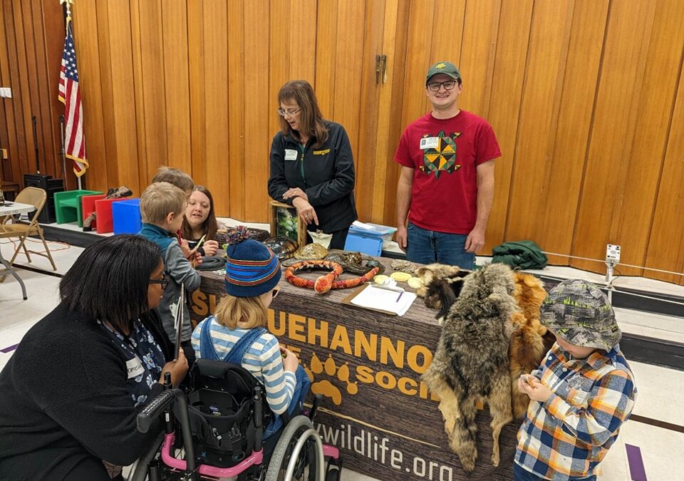 EDUCATING LOCAL YOUTH ABOUT WILDLIFE AT PUBLIC SCHOOL EVENTS