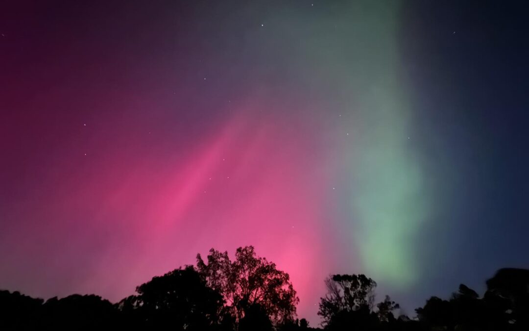 A Rare View of the Northern Lights Across the Mid-Atlantic!